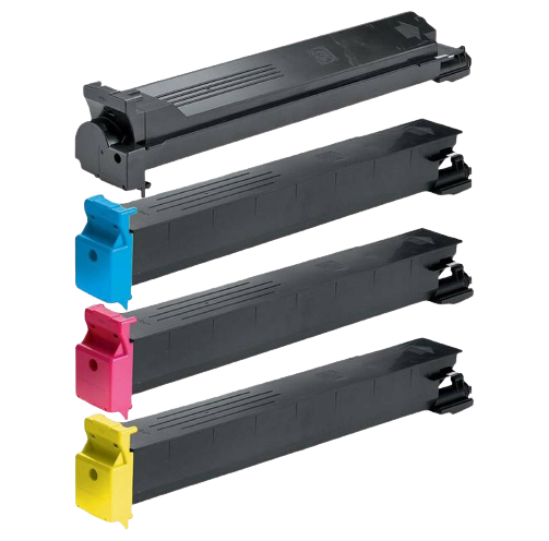 Minolta TN213 *Value-Pack* Compatible Toners (B/C/M/Y)